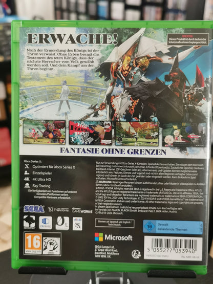 Metaphor: ReFantazio (Xbox One)