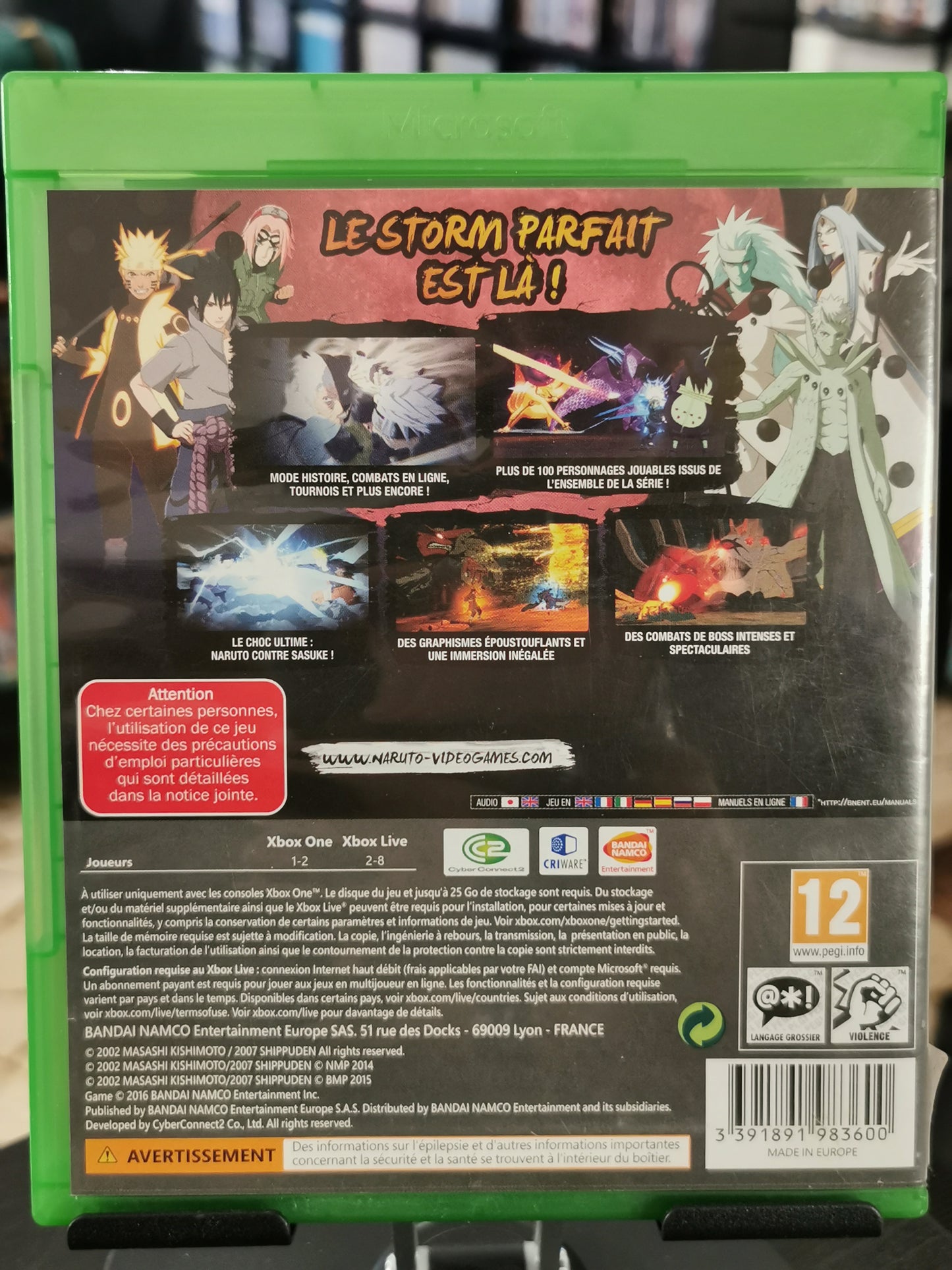 Naruto Shippuden: Ultimate Ninja Storm 4 (Xbox One)