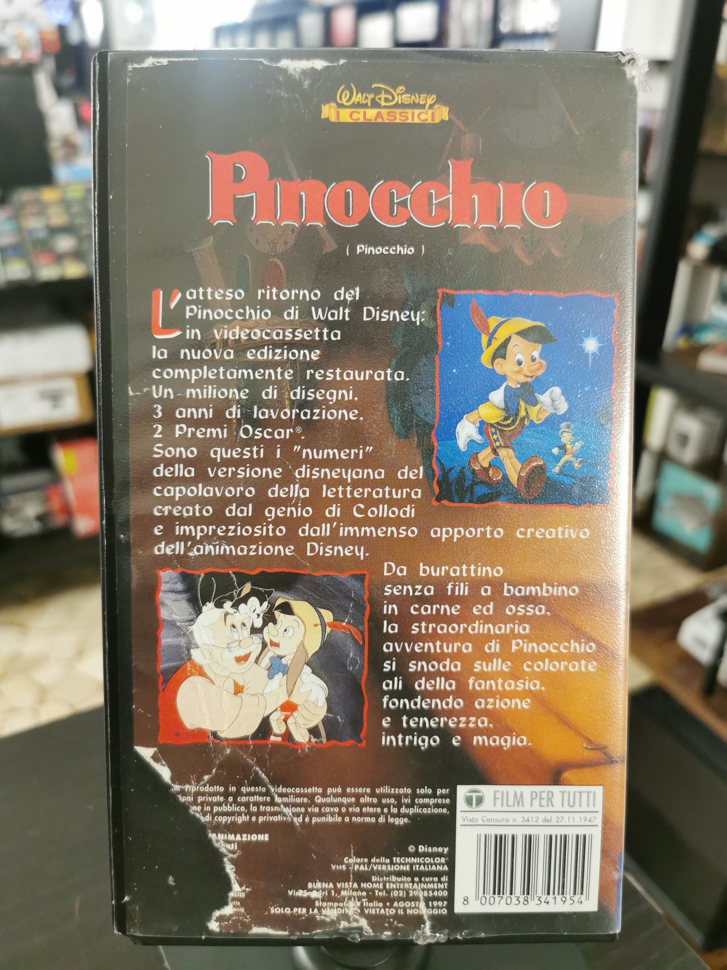 Pinocchio (VHS)
