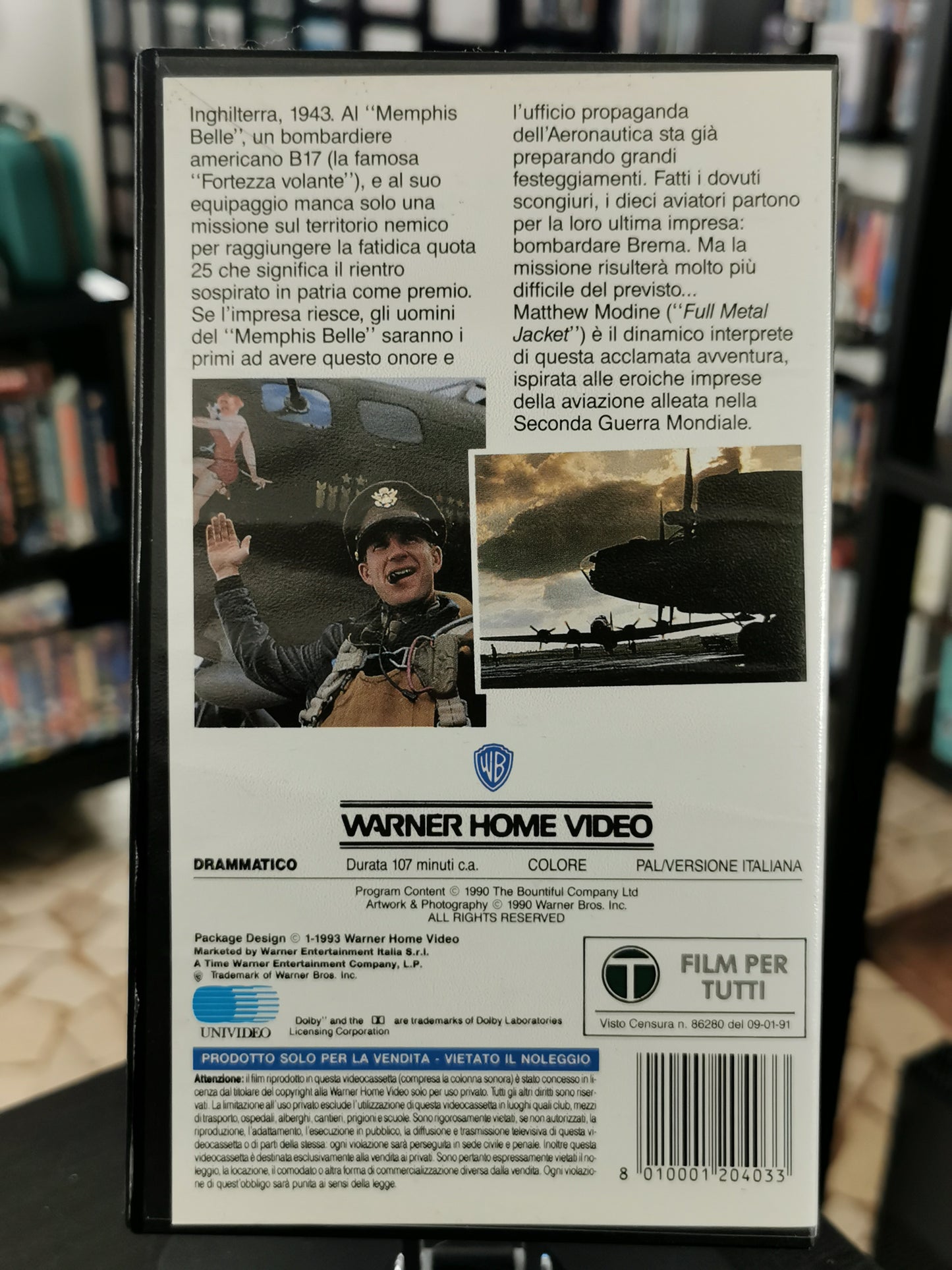Memphis Belle (VHS)