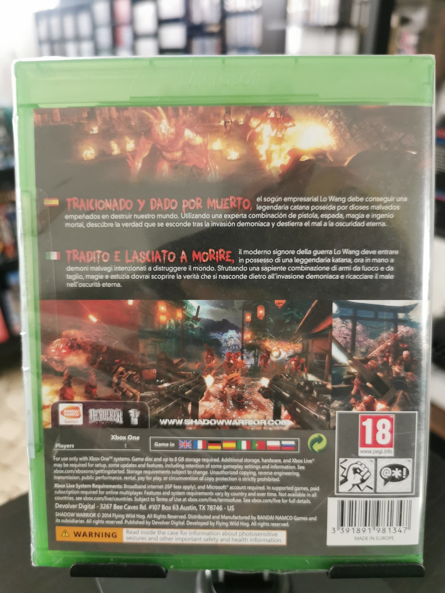 Shadow Warrior (Xbox One) *Nuovo