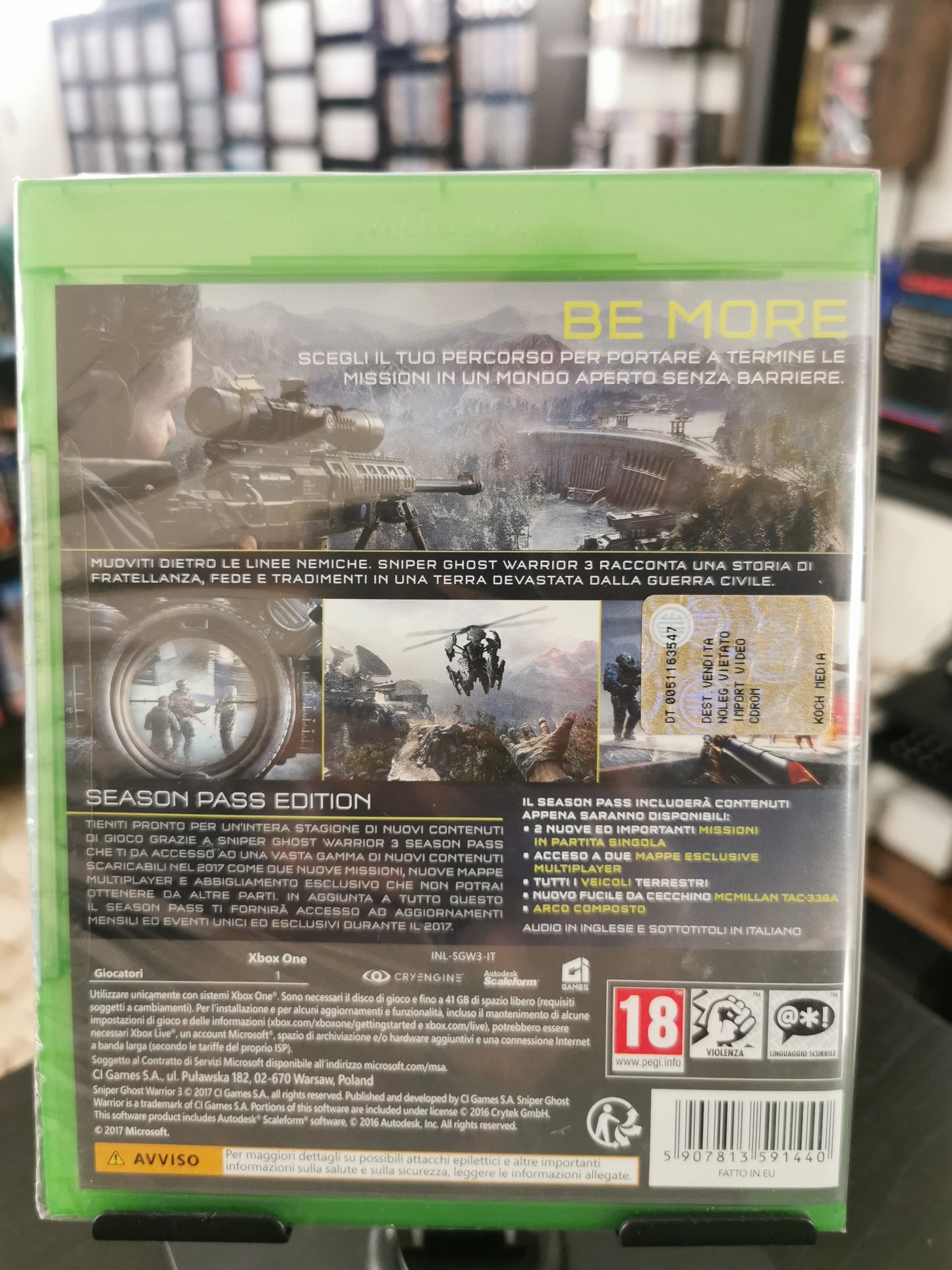 Sniper Ghost Warrior 3 (Xbox One) *Nuovo