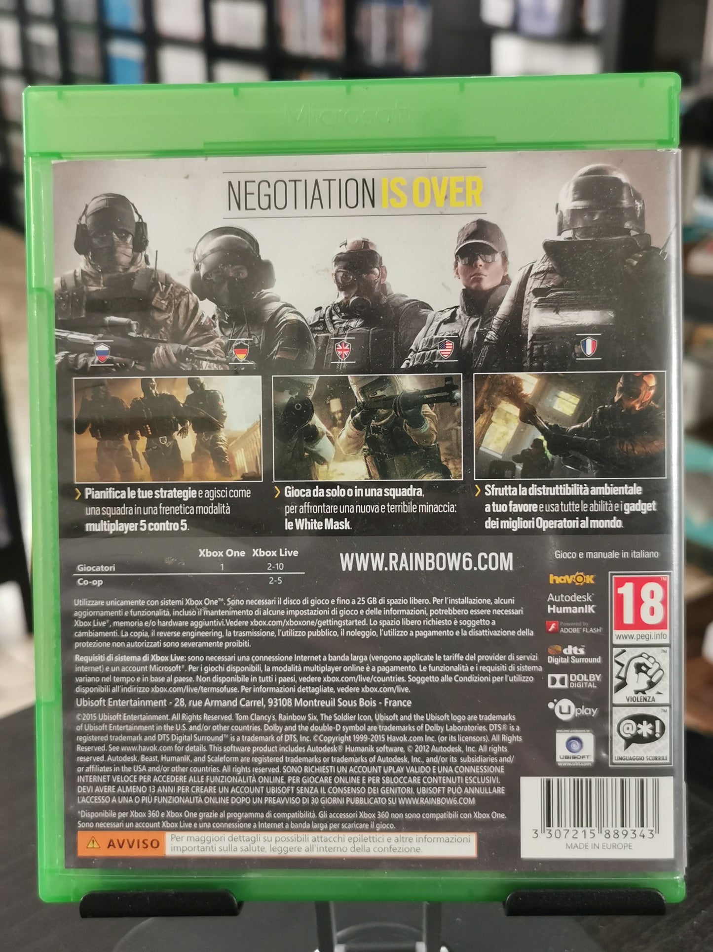 Rainbow Six: Siege (Xbox One)