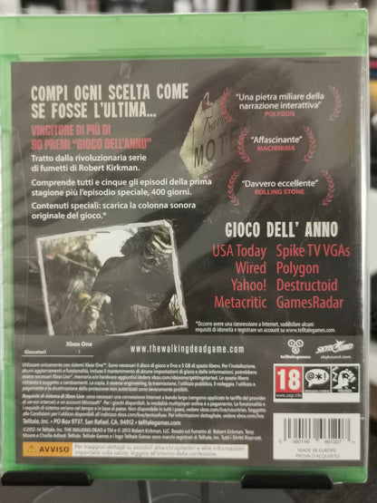 The Walking Dead – A Telltale Games Series: Prima Stagione + 400 Giorni (Xbox One) *Nuovo