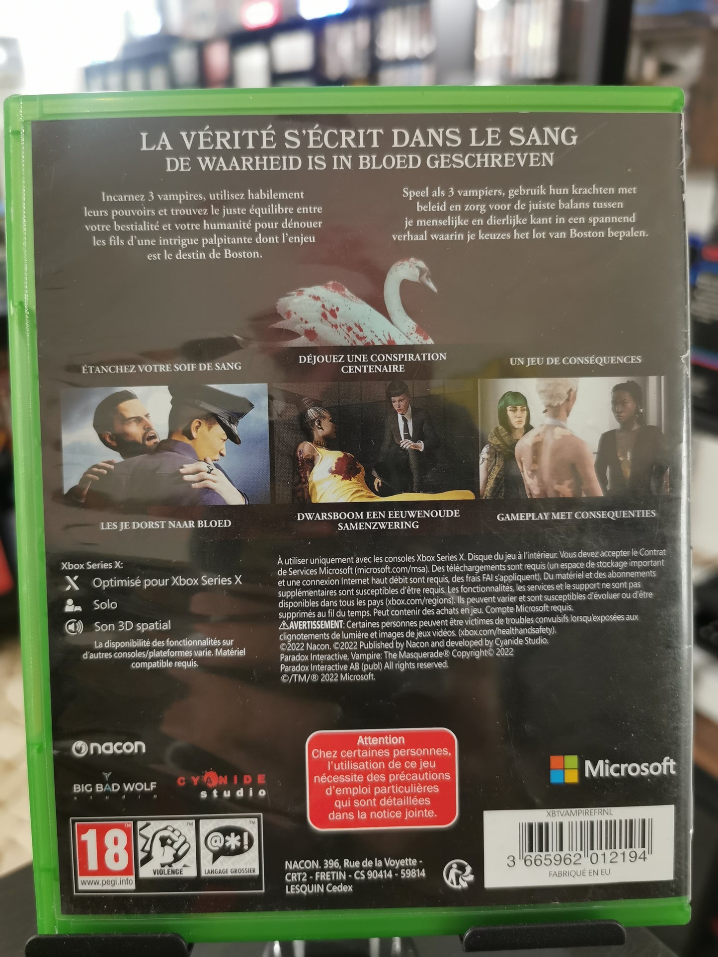 Vampire: The Masquerade – Swansong (Xbox Serie X)