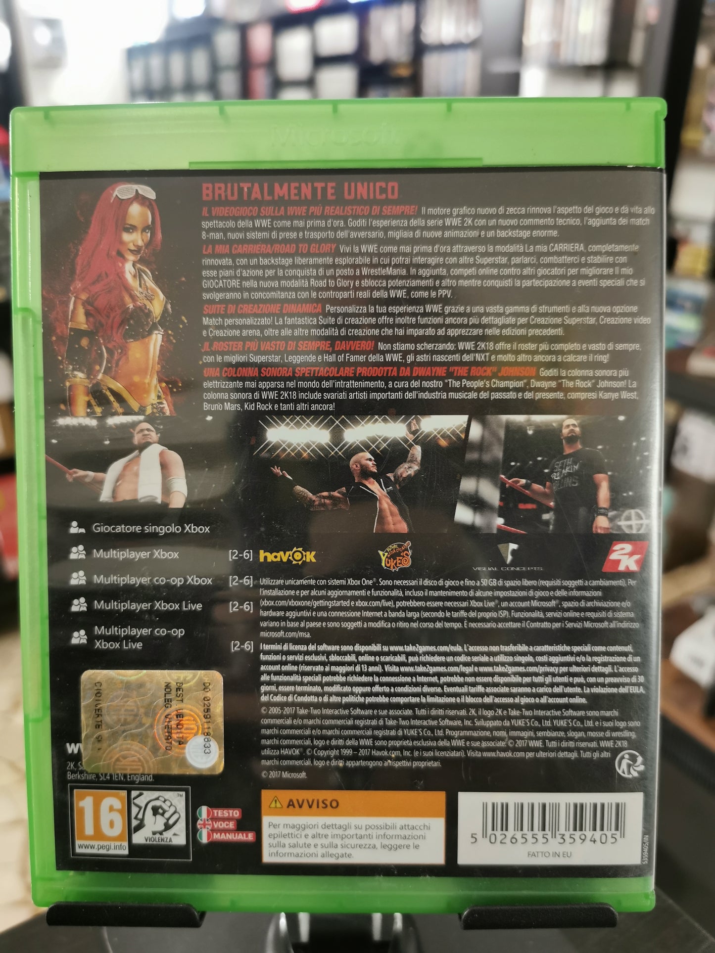 WWE 2K18 (Xbox One)