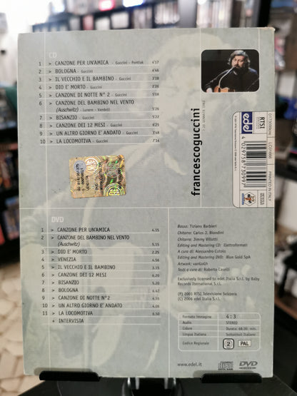 Francesco Guccini – I Concerti Live @ RTSI Cd+Dvd (DVD)