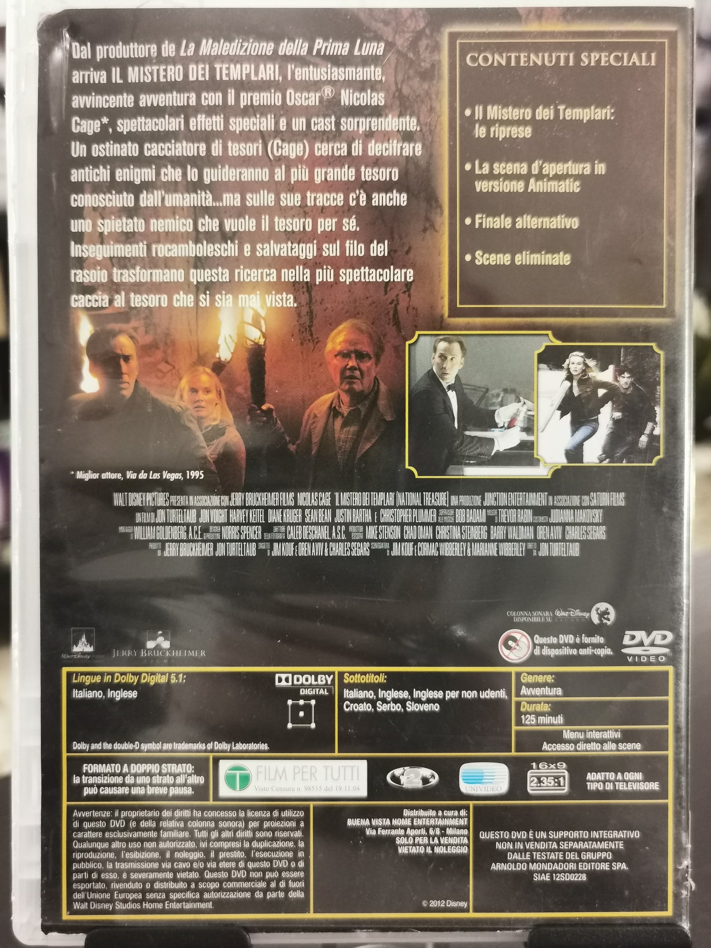 Il mistero dei Templari (DVD)