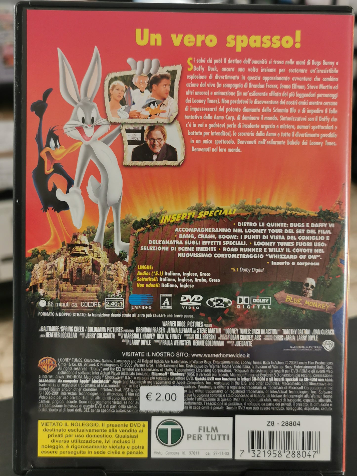 Looney Tunes: Back in Action (DVD)