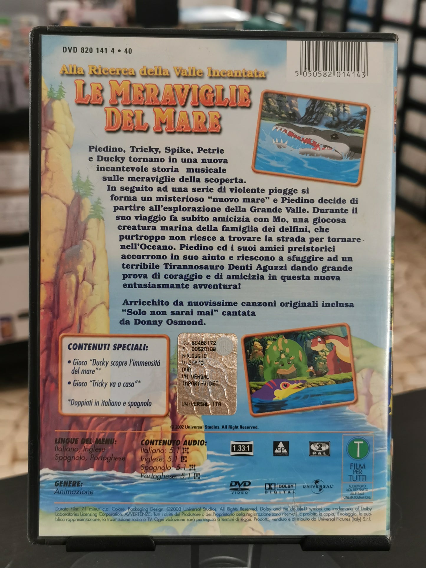 Alla Ricerca della Valle Incantata – Le Meraviglie del Mare (DVD)