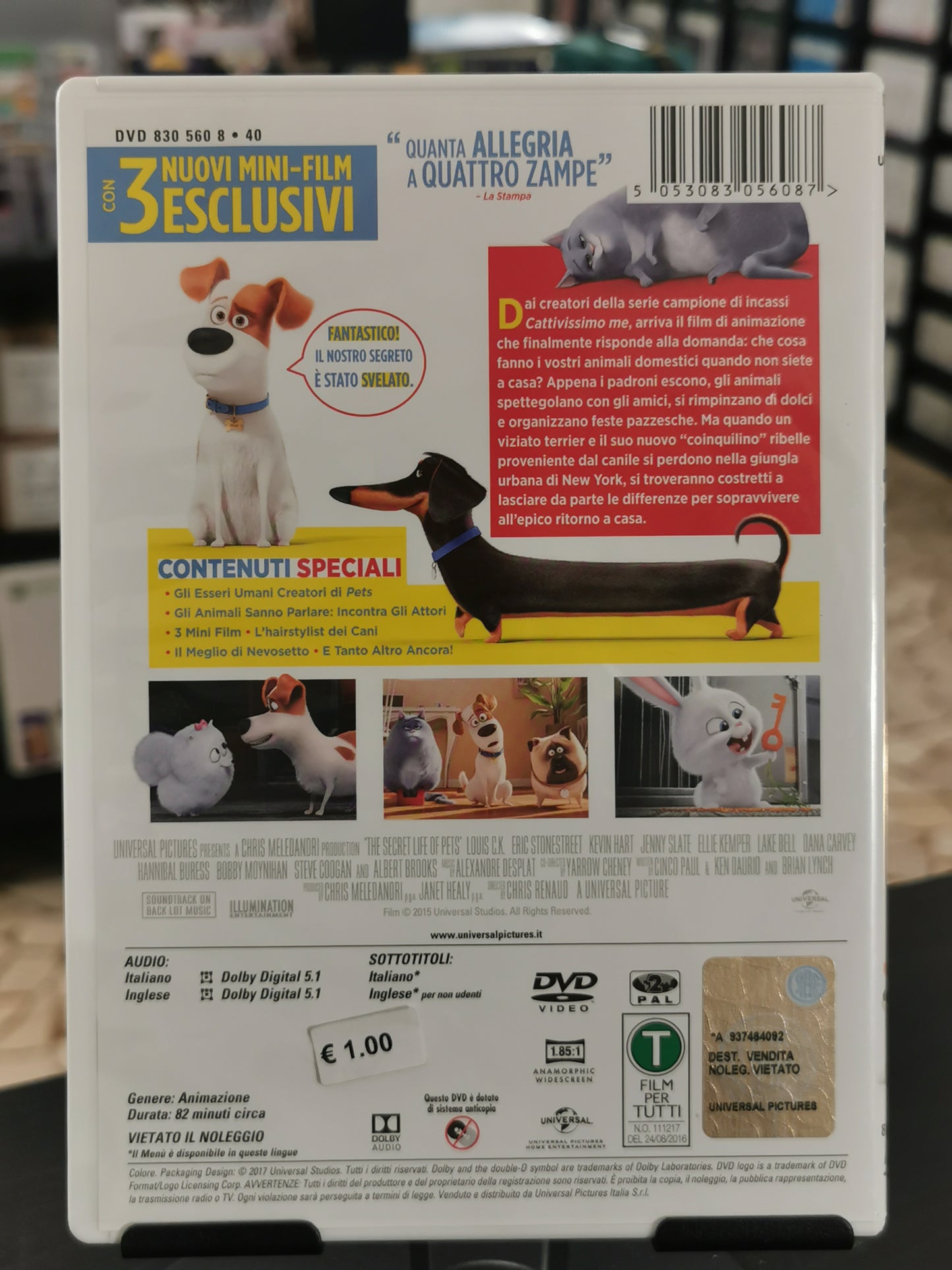 Pets – Vita da Animali (DVD)