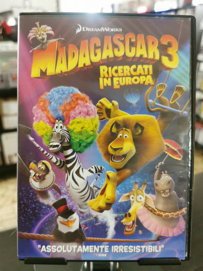 Madagascar 3: Ricercati In Europa (DVD)