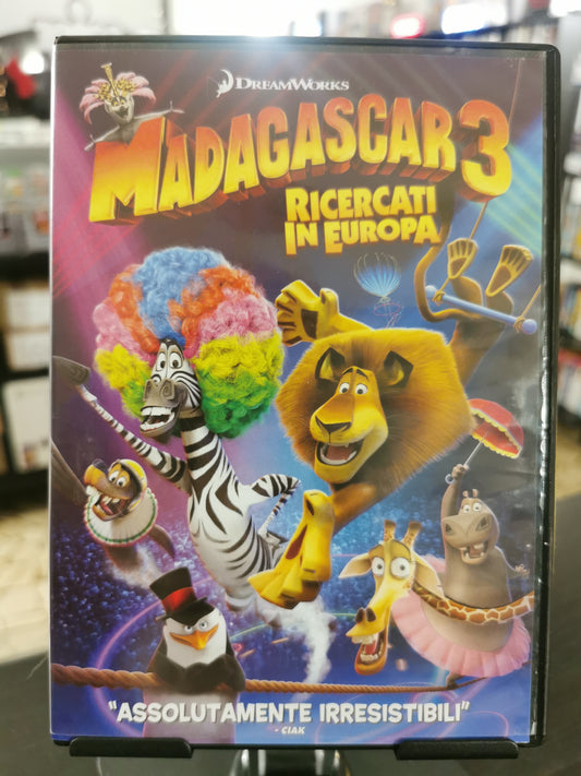 Madagascar 3: Ricercati In Europa (DVD)