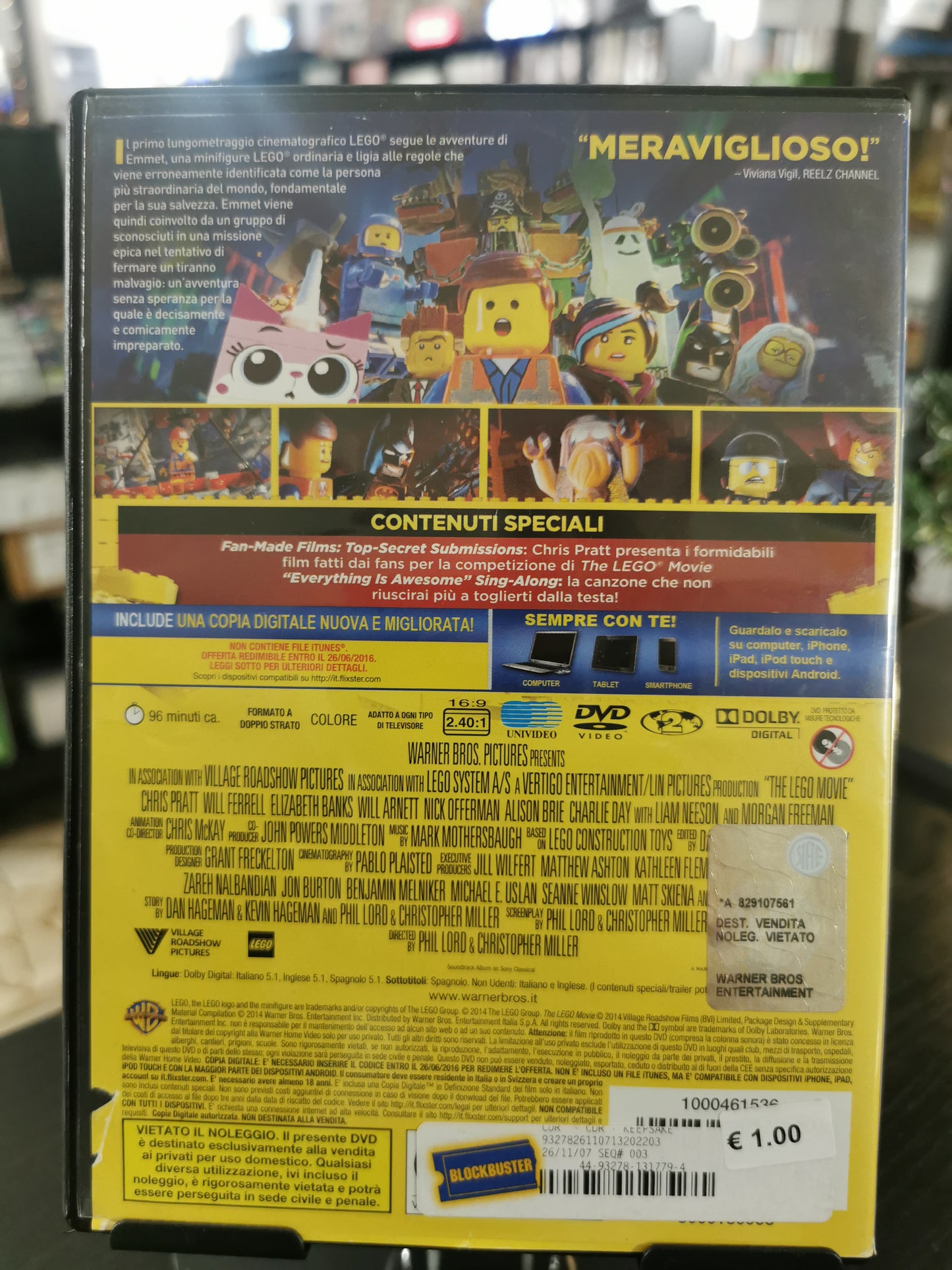 The Lego Movie (DVD)