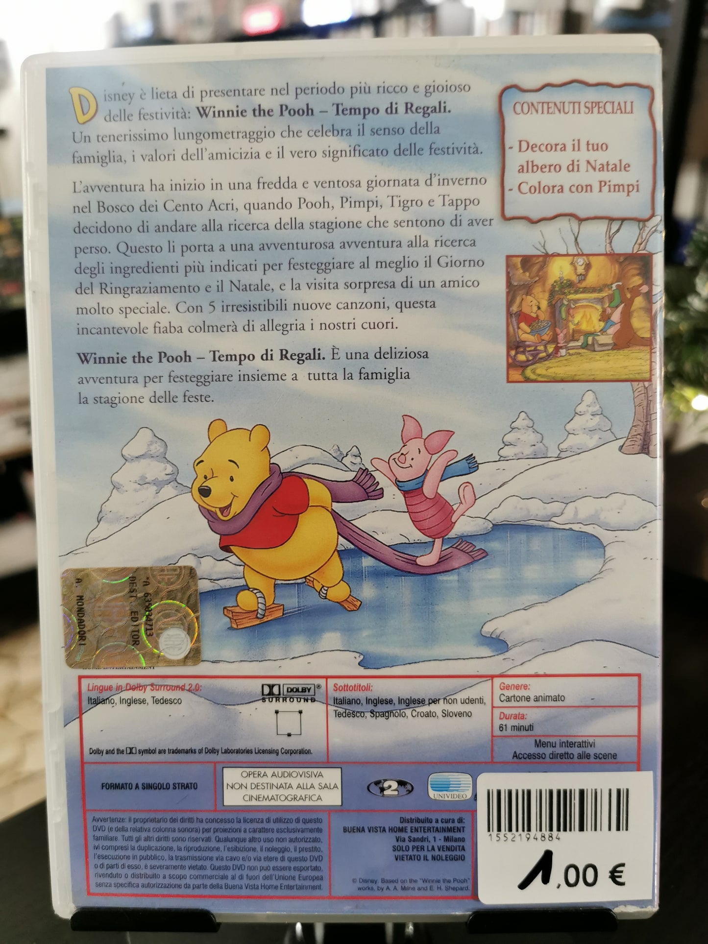 Winnie The Pooh: Tempo Di Regali (DVD)