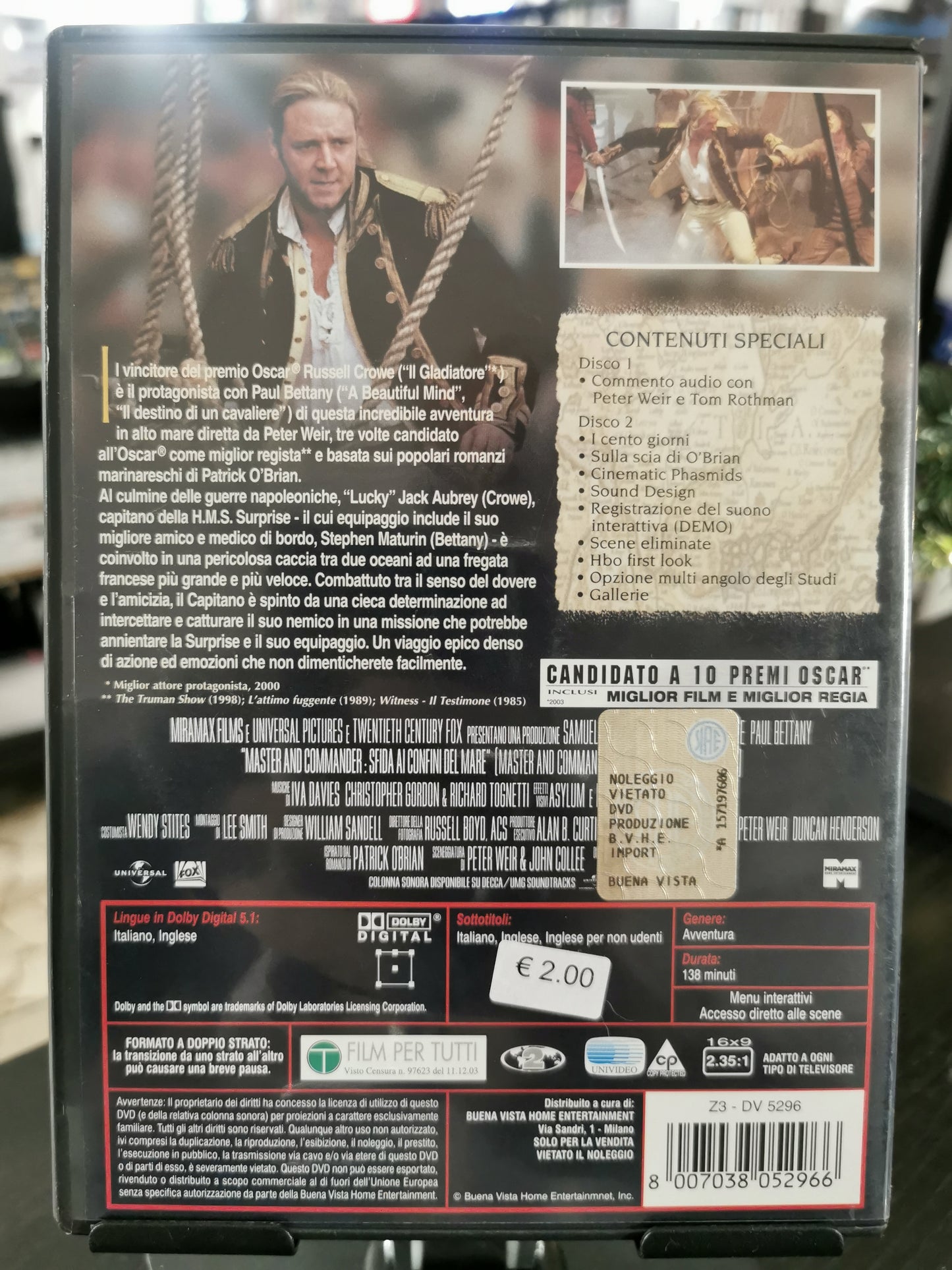 Master And Commander – Sfida Ai Confini Del Mare [Collector's Edition 2 Dischi] (DVD)