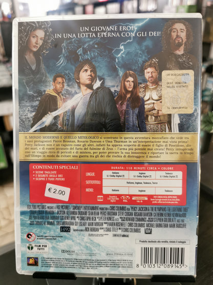 Percy Jackson E Gli Dei Dell’Olimpo – Il Ladro Di Fulmini (DVD)