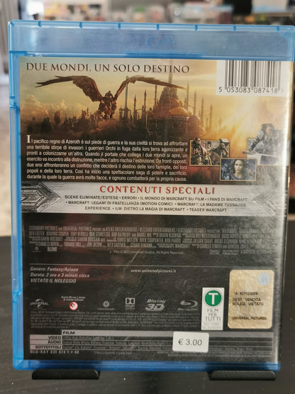 Warcraft – L’Inizio [Edizione due dischi 2D e 3D] (BR)