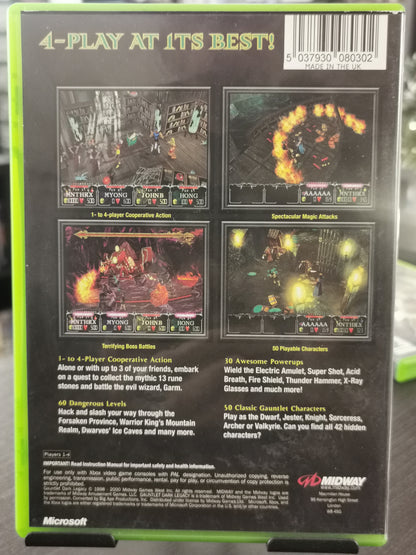 Gauntlet: Dark Legacy (Xbox) - Cover Custom