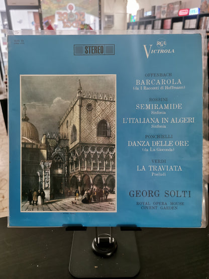 Georg Solti – Barcarola / Semiramide / L’Italiana in Algeri / Danza delle Ore / La Traviata (LP)
