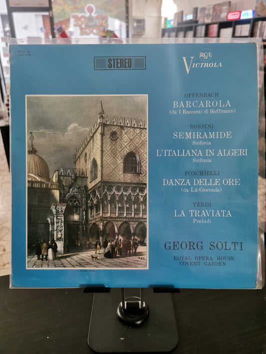 Georg Solti – Barcarola / Semiramide / L’Italiana in Algeri / Danza delle Ore / La Traviata (LP)