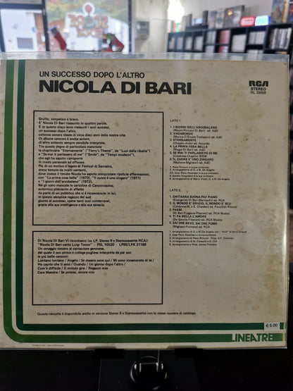 Nicola Di Bari – Un Successo Dopo L’Altro (LP)