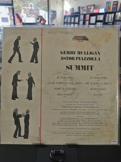 Gerry Mulligan & Astor Piazzolla – Summit (LP)