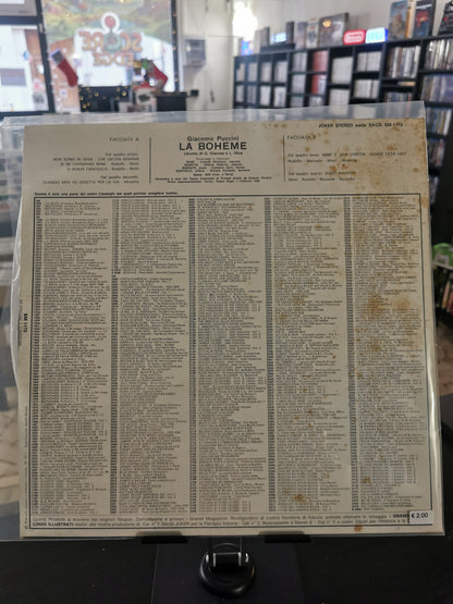 Giacomo Puccini – La Bohème (LP)