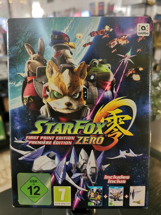 Star Fox Zero [First Print Edition] (Wii-U)