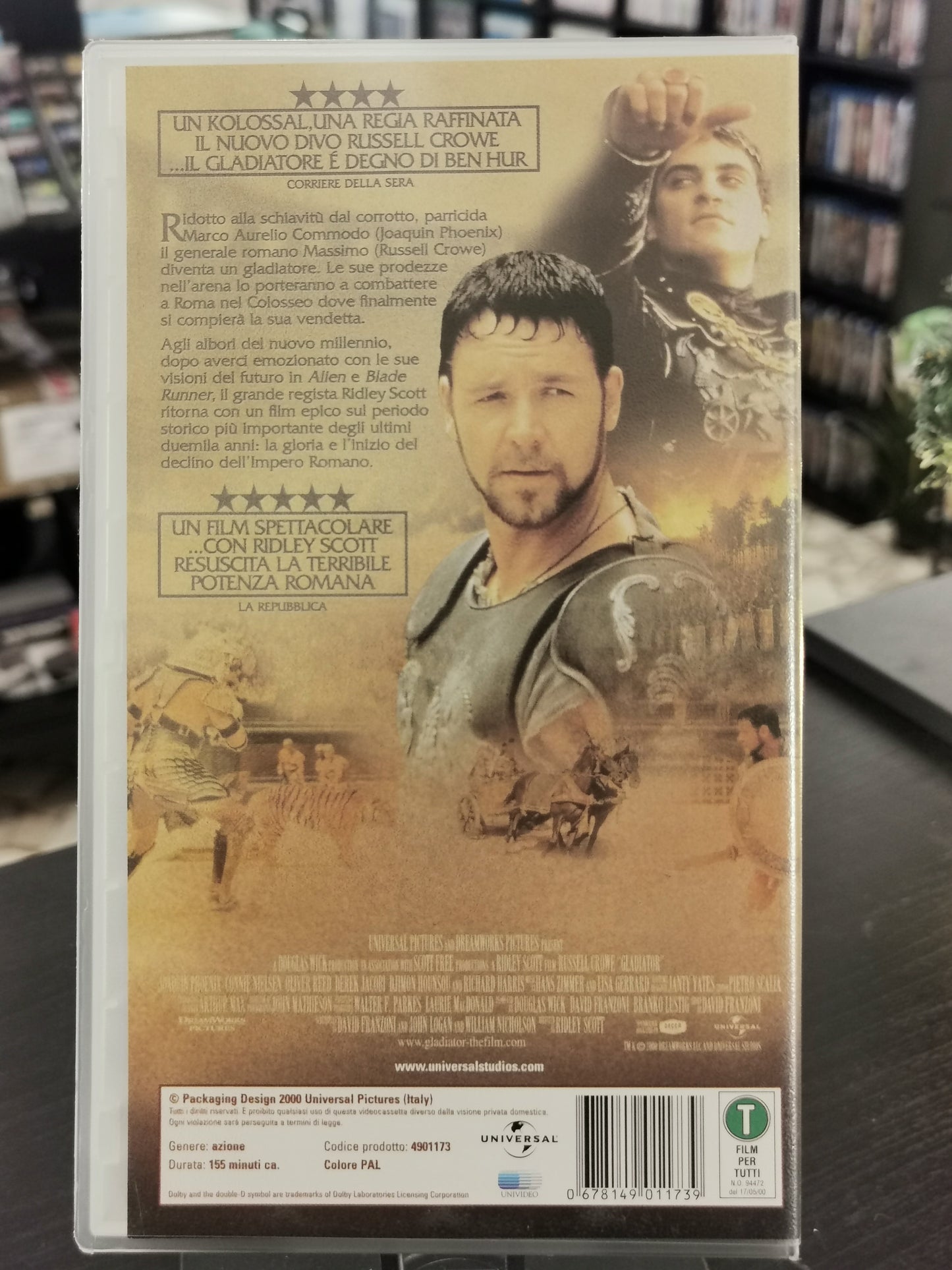 Il Gladiatore (VHS)