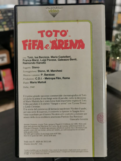 Totò Fifa e Arena (VHS)