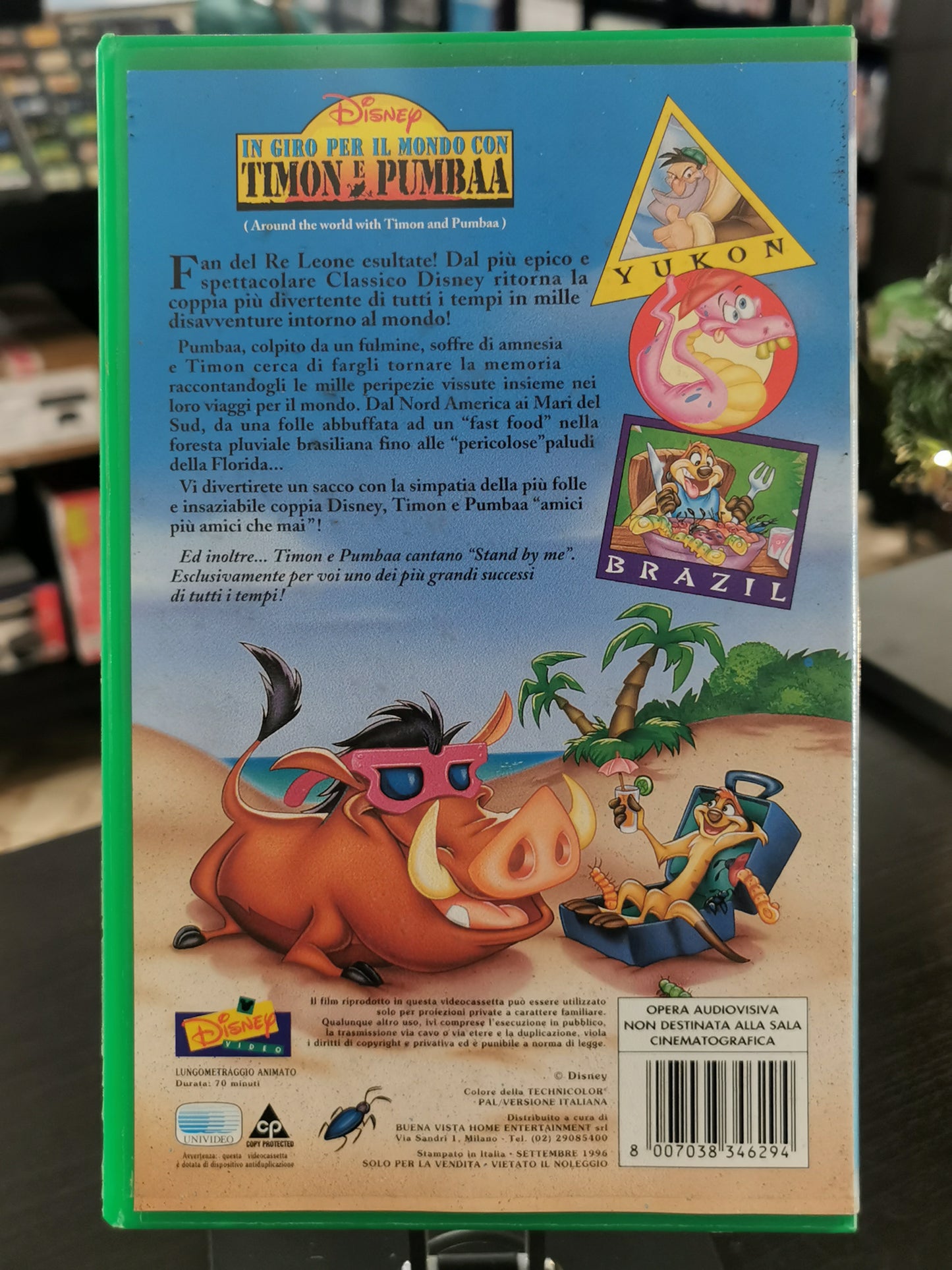 In Giro Per Il Mondo Con Timon E Pumbaa (VHS)