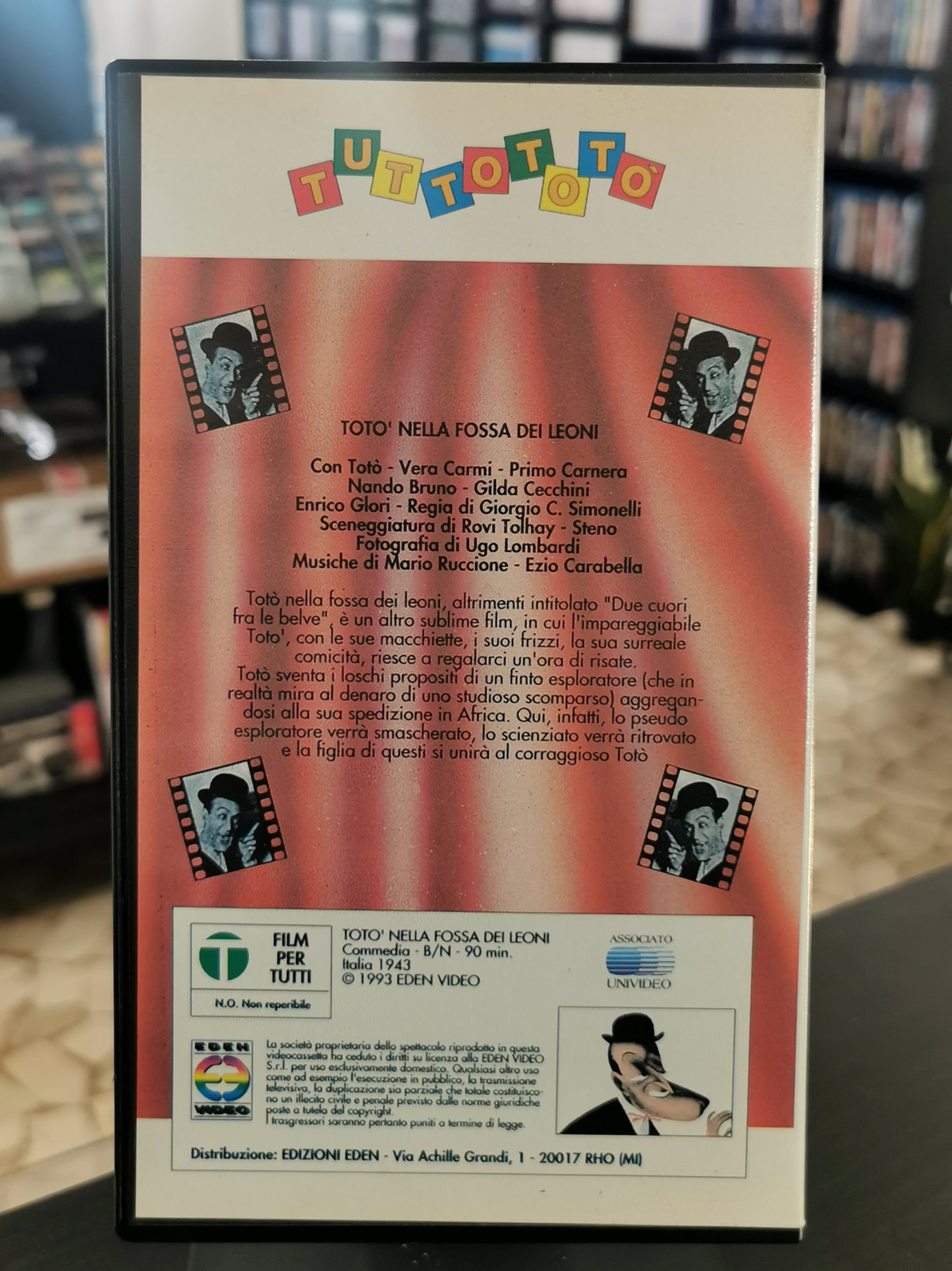 Totò Nella Fossa Dei Leoni (VHS)