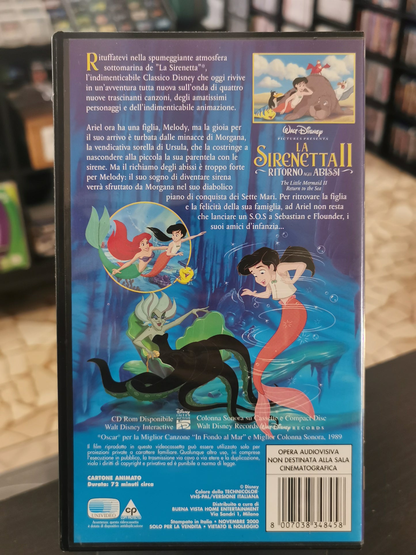 La Sirenetta II – Ritorno Agli Abissi (VHS)