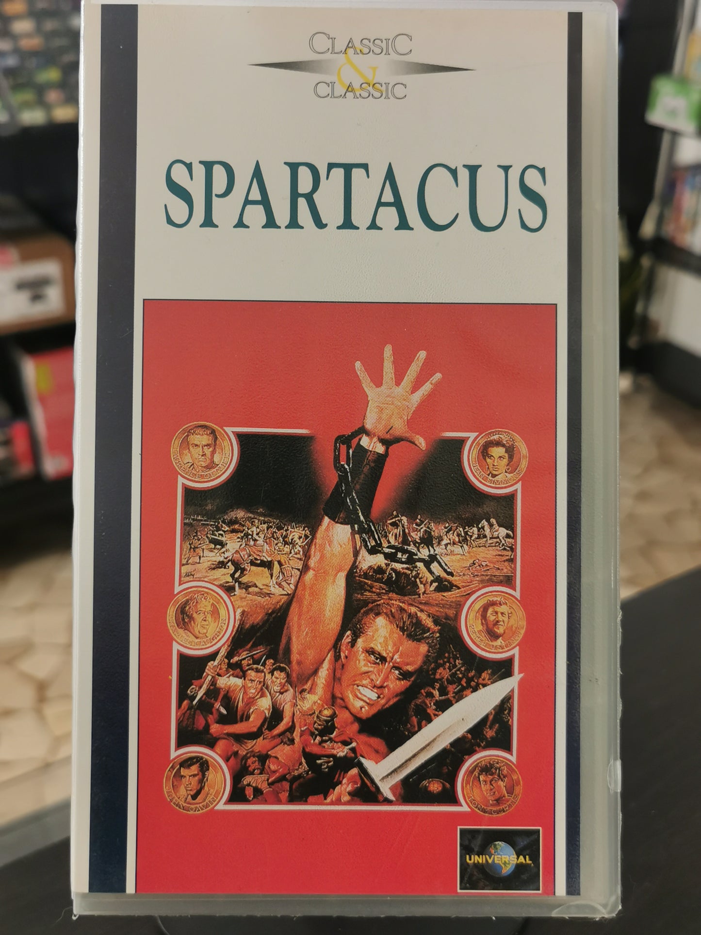 Spartacus (VHS) – DOPPIO NASTRO