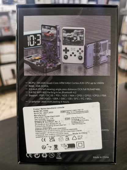 R36S Handheld Game (Console)