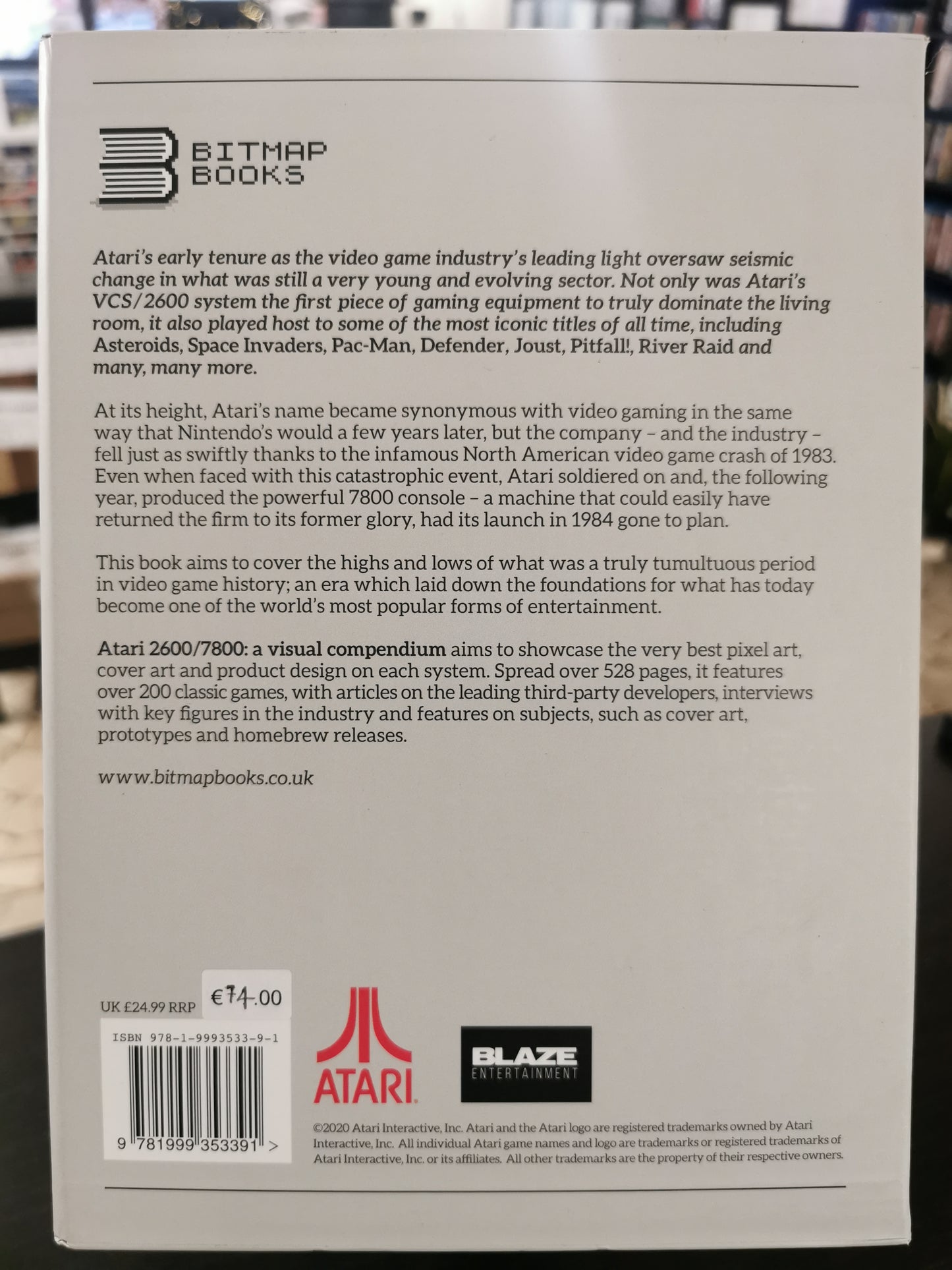 Atari 2600/7800: A Visual Compendium (Libro)