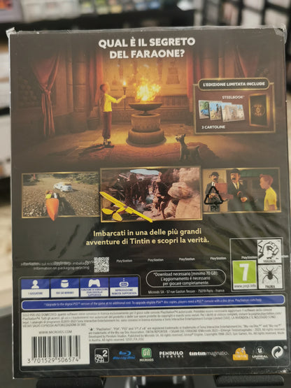 Tintin Reporter: I Sigari del Faraone – Edizione Limitata (PS4)