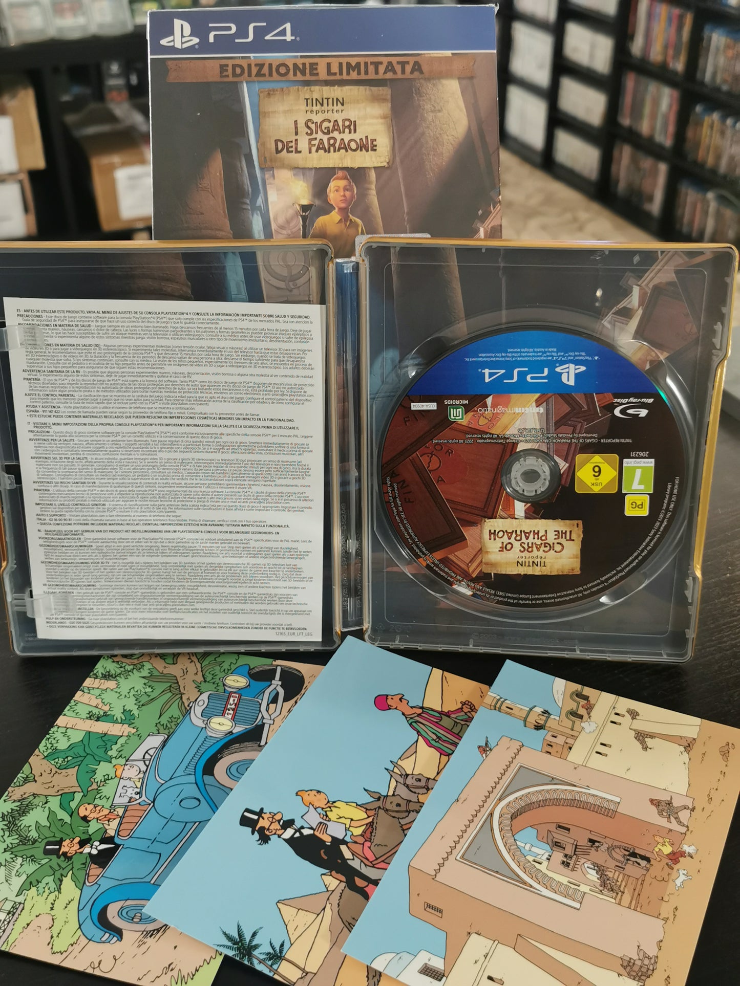 Tintin Reporter: I Sigari del Faraone – Edizione Limitata (PS4)