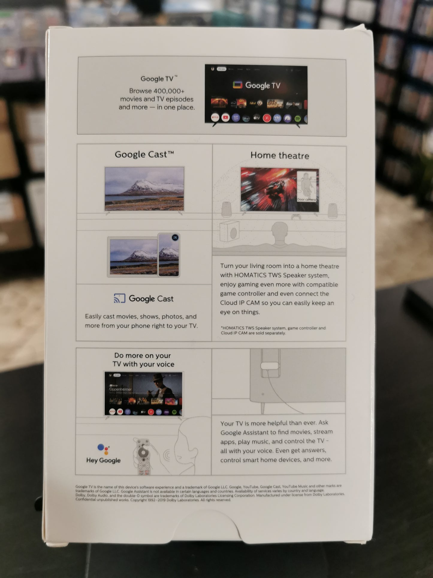 Homatics – Google TV Stick 4K