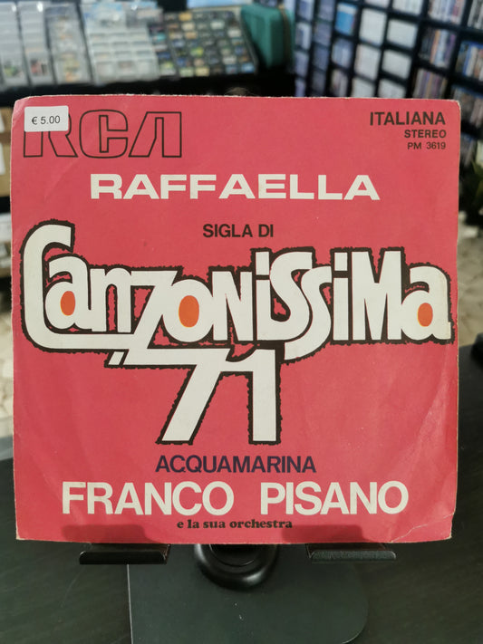 Acquamarina – Raffaella Carrà & Franco Pisano (Vinile 45 giri)