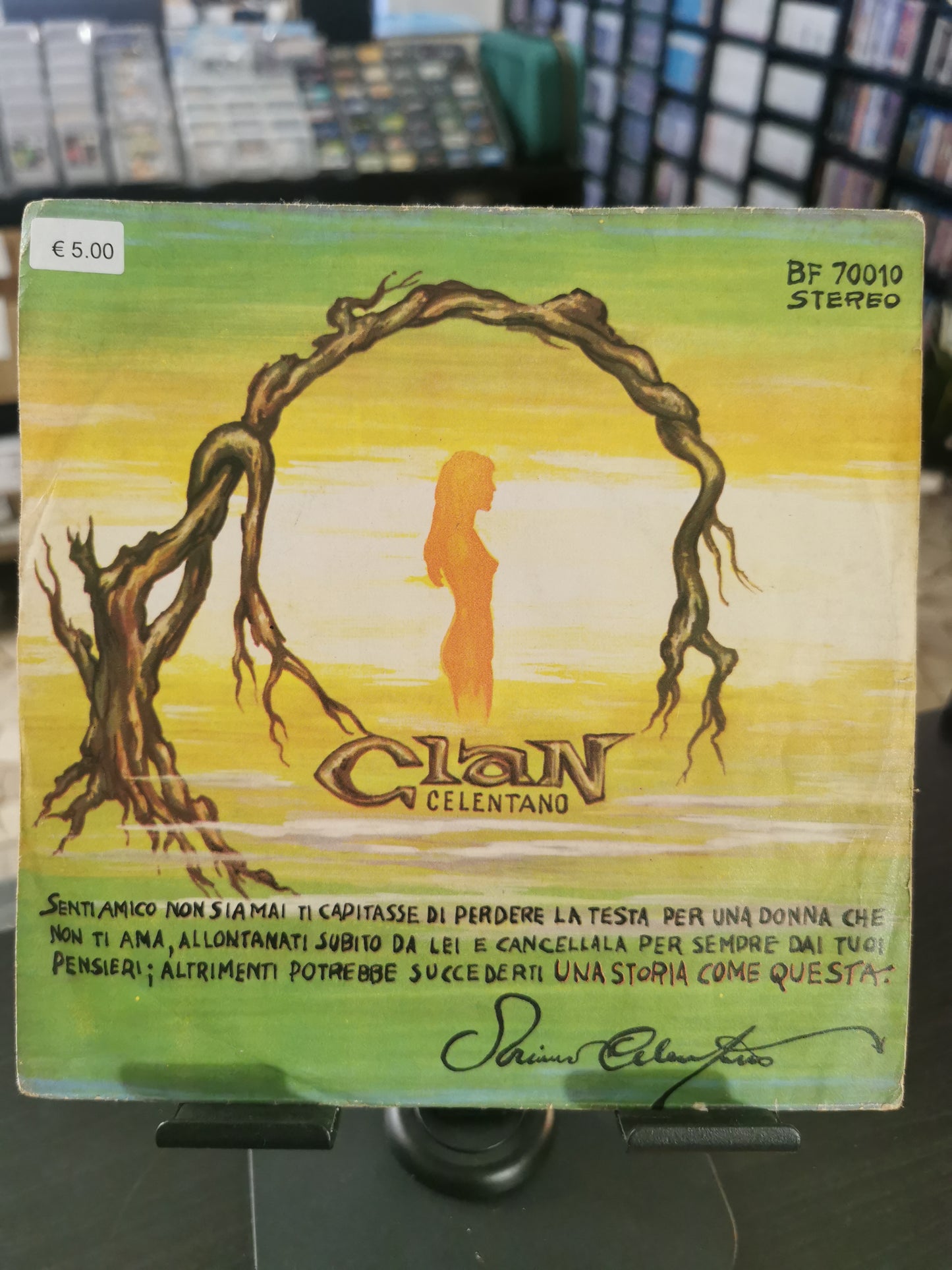 Una Storia Come Questa – Clan Celentano (Vinile 45 giri)