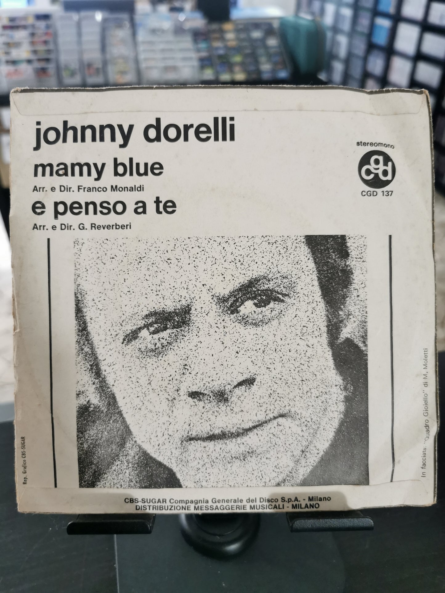 Mamy Blue – Johnny Dorelli (Vinile 45 giri)