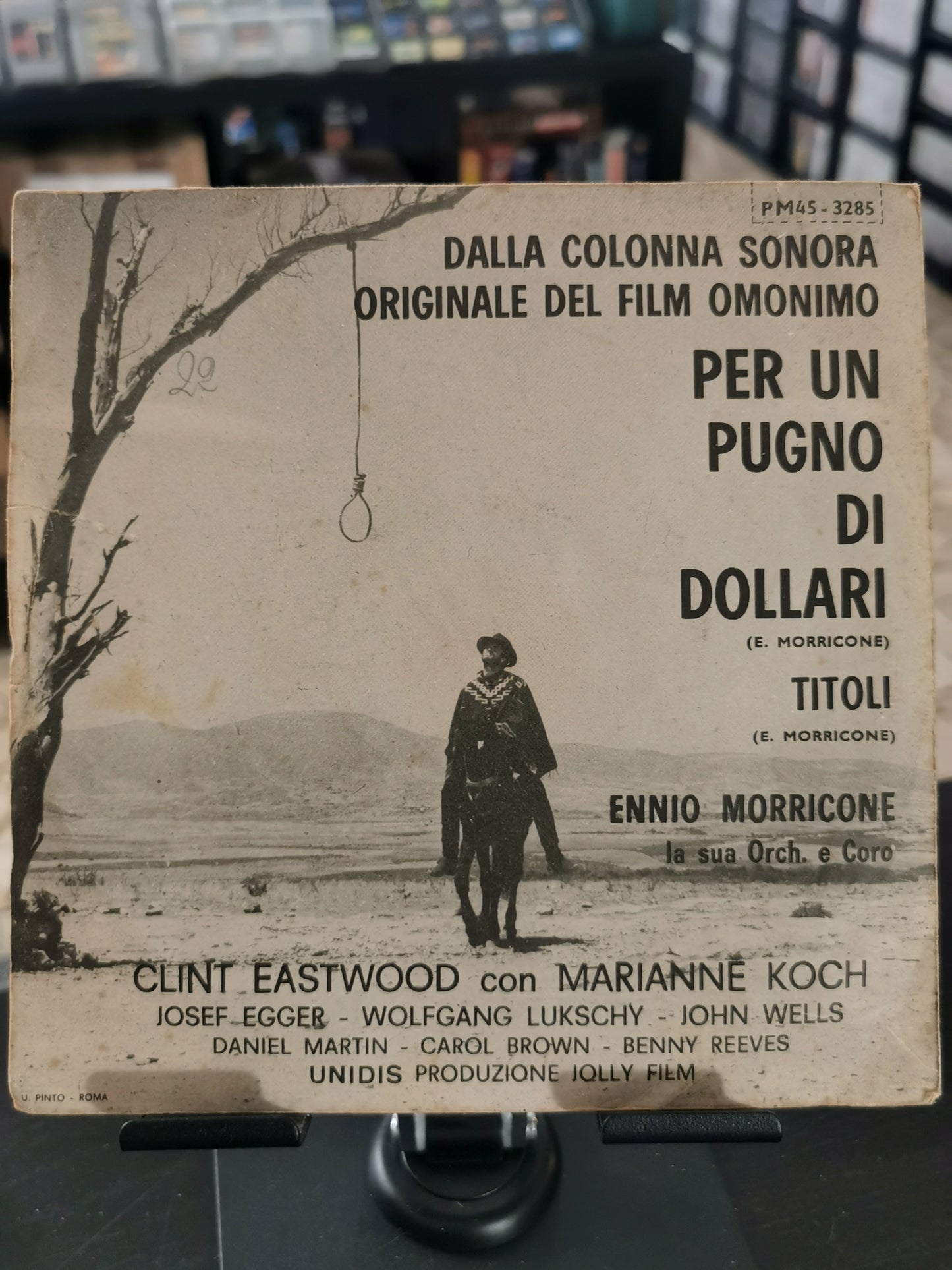 Ennio Morricone – Per Un Pugno Di Dollari (Vinile 45 Giri)