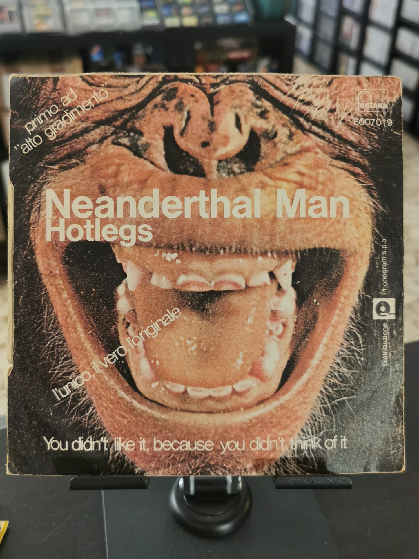 Hotlegs – Neanderthal Man (Vinile 45 Giri)