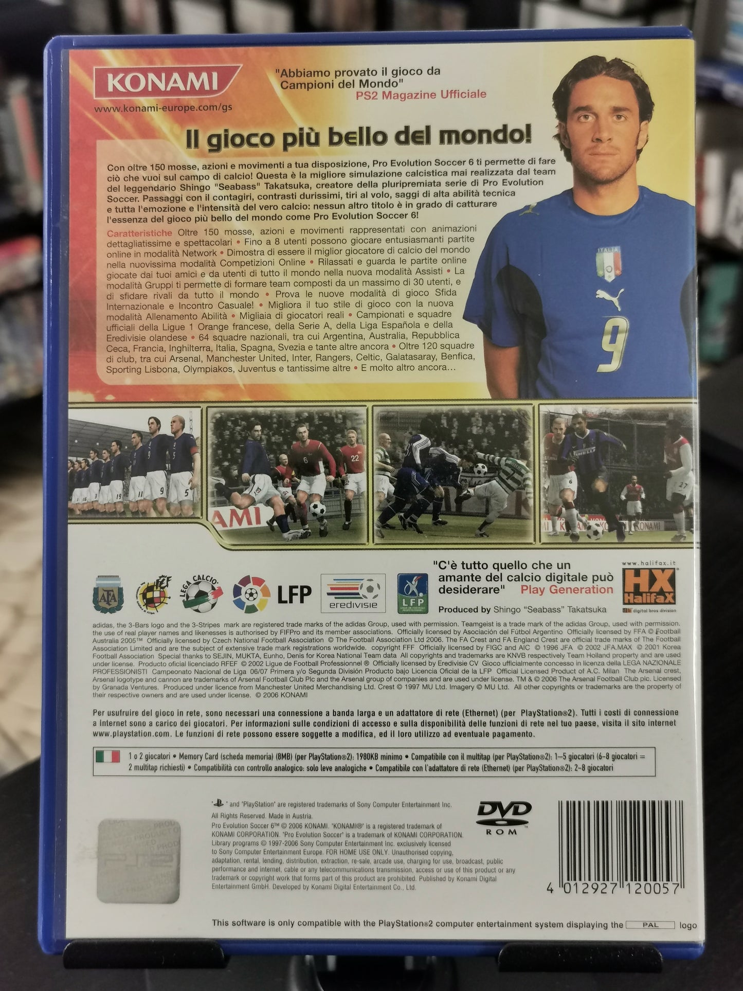 PES Pro Evolution Soccer 6 (PS2)
