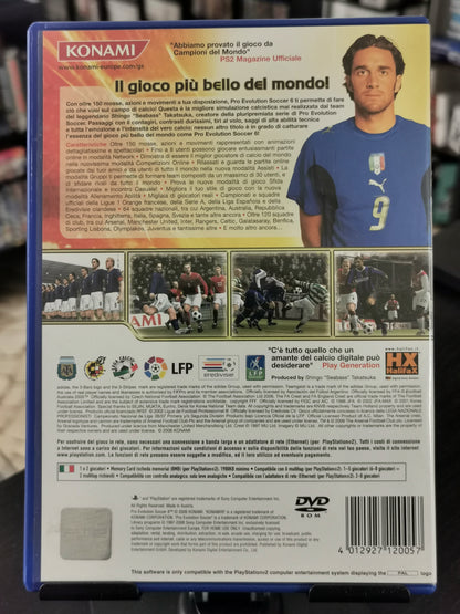 PES Pro Evolution Soccer 6 (PS2)