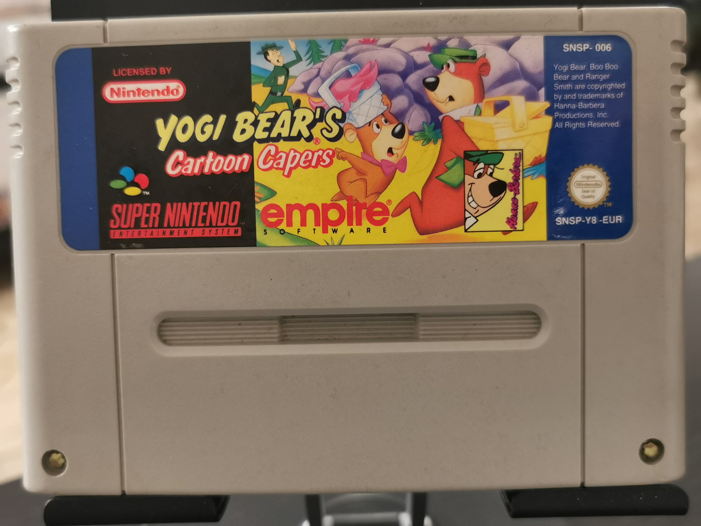 Yogi Bear’s Cartoon Capers (SNES) *loose