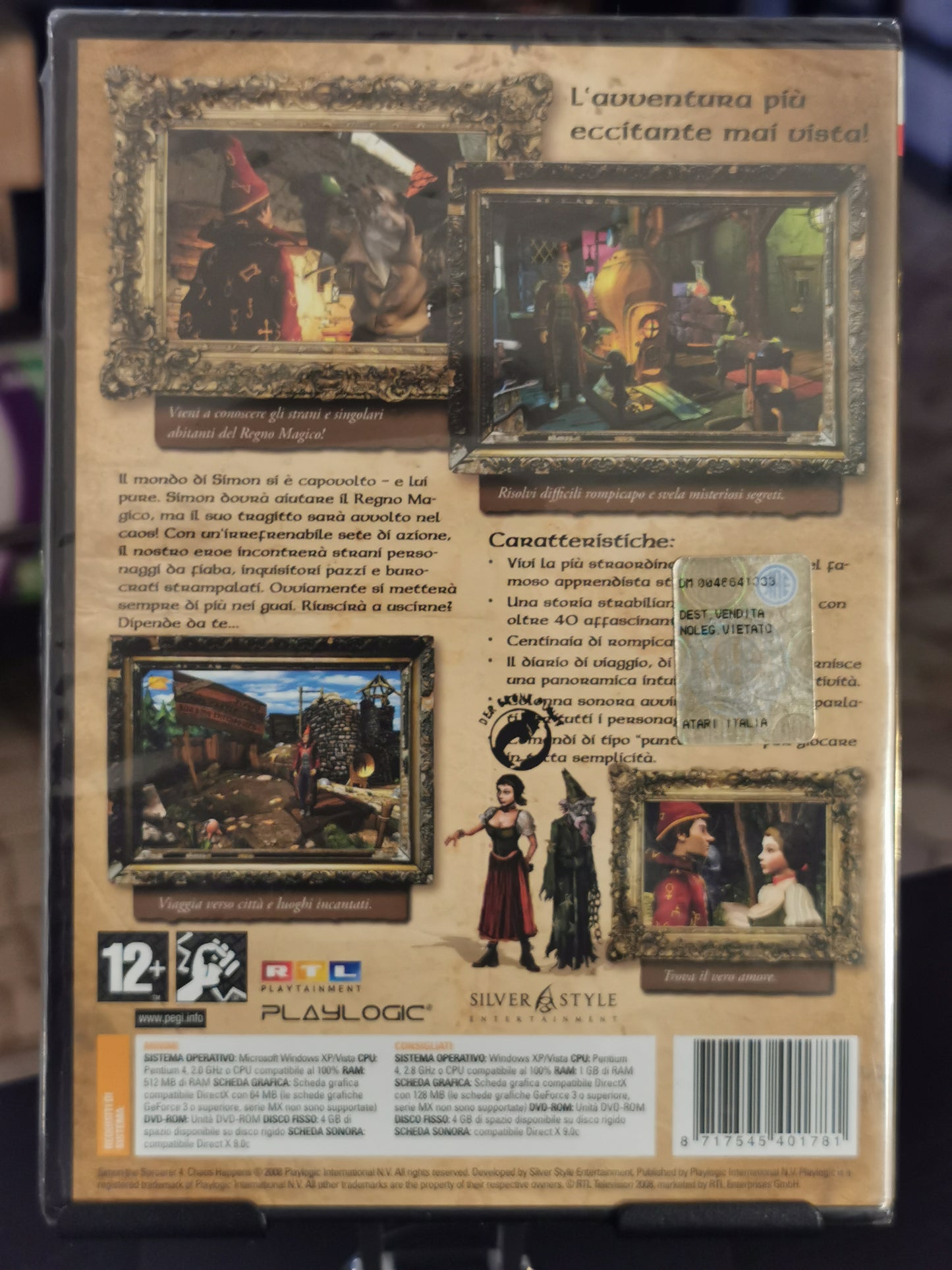 Simon The Sorcerer 4: Chaos Happens (PC) *Nuovo