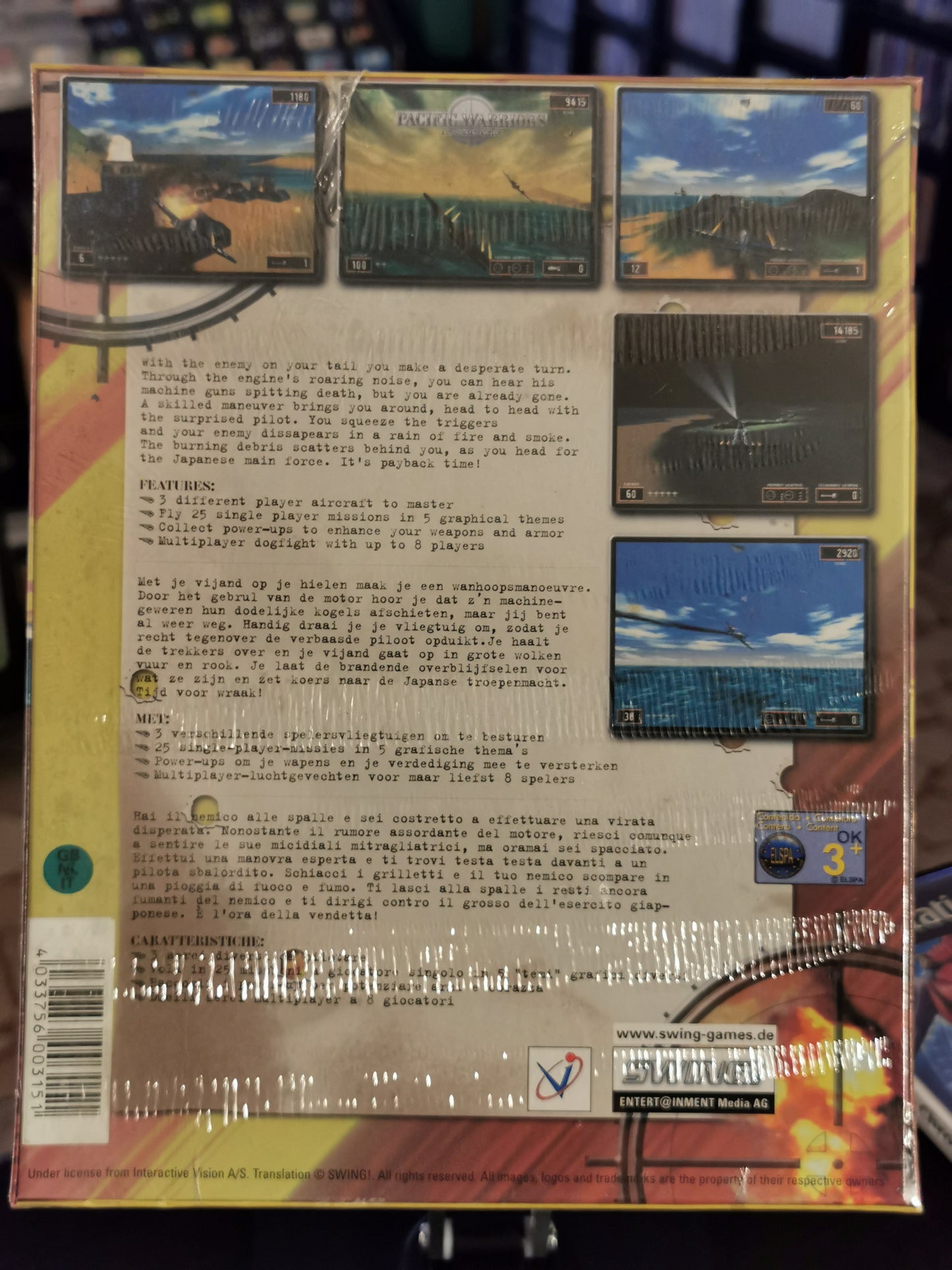 Pacific Warriors: Air Combat Action (PC) *Nuovo